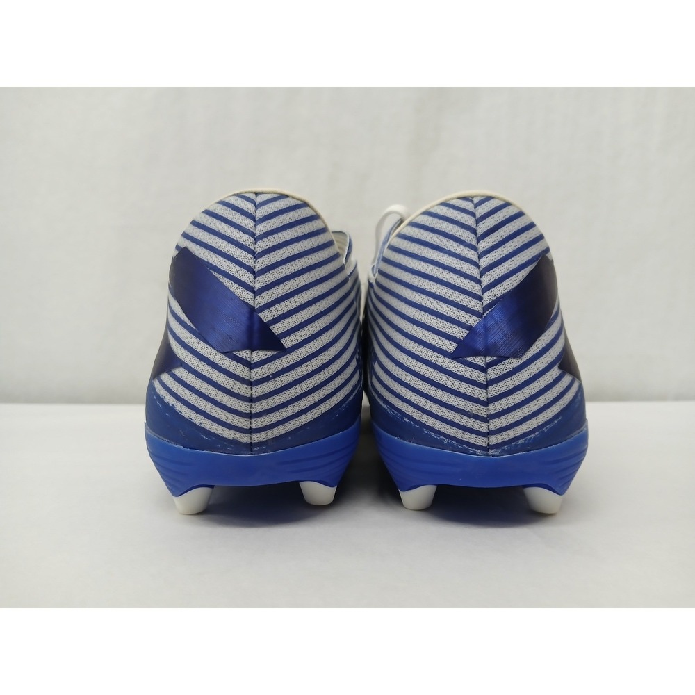 Adidas Men's Nemeziz 19.2 FG Soccer Cleats EG7222 Royal Blue White Sz 9 - Picture 7 of 10